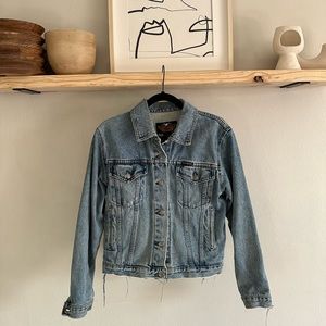 90s Vintage Harley Davidson Denim Jacket